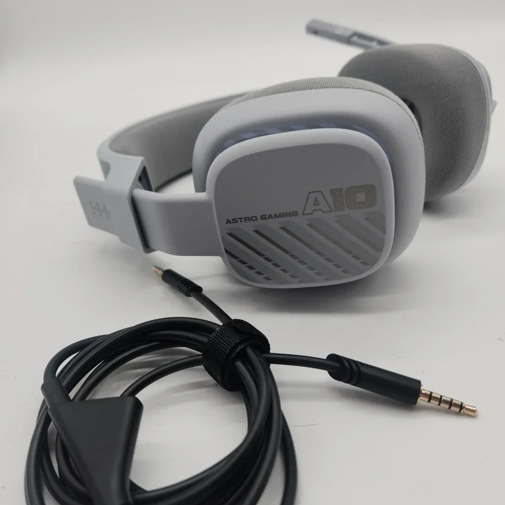ASTRO Gaming A10 Gen 2 Wired Gaming Headset PS5 Xbox Switch PC Gray 3.5mm